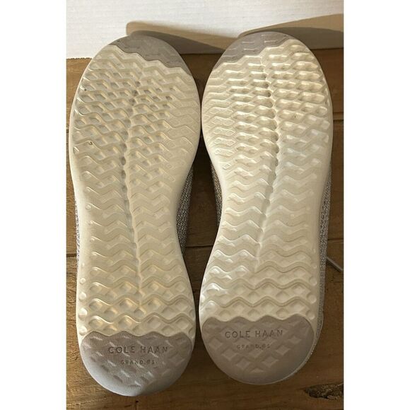 COLE HAAN Grandpro Tennis Stitchlite Sneaker Metallic Silver Women's 9B - Picture 4 of 6